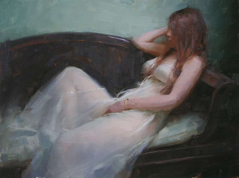 White Gown _ Jeremy Lipking